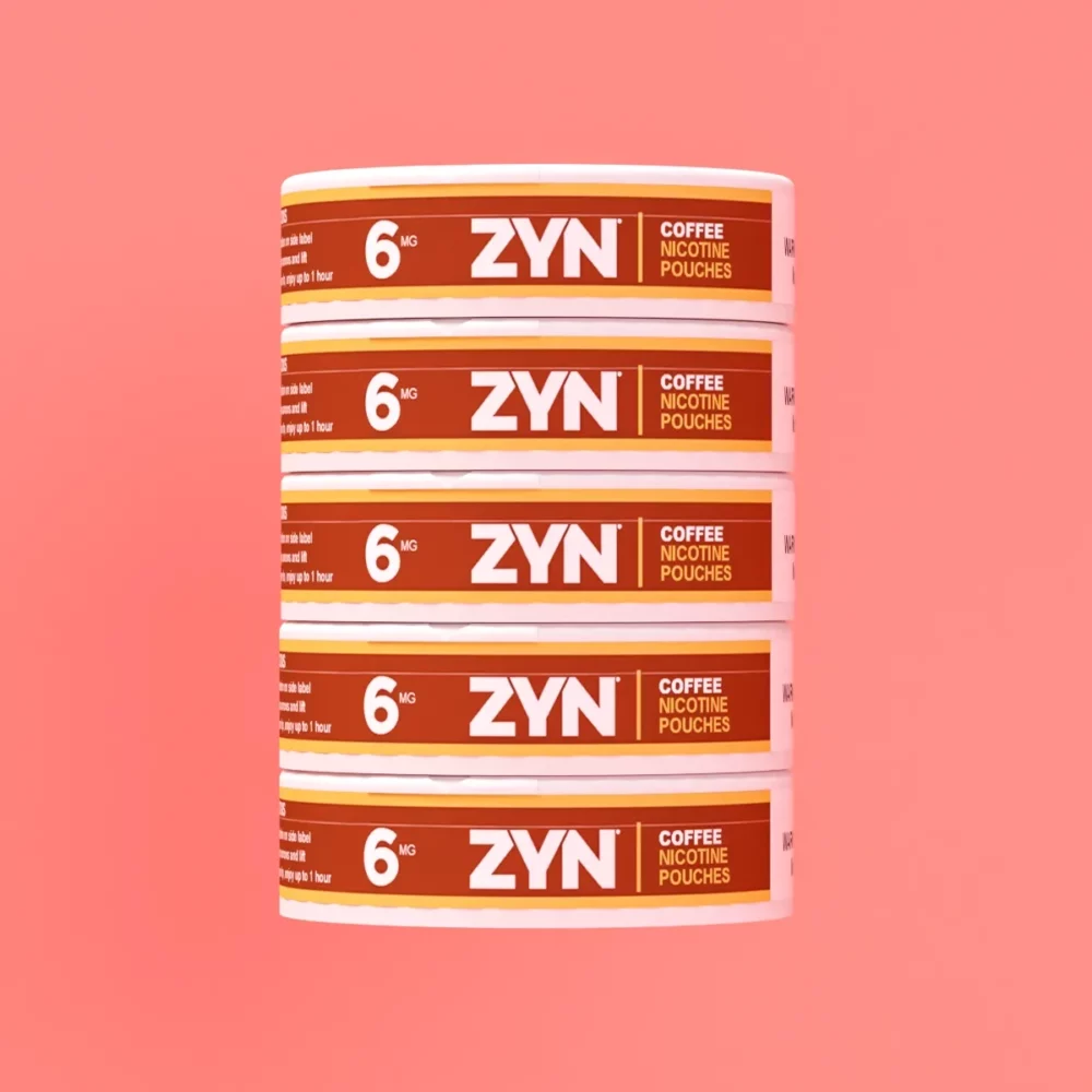 ZYN Coffee 6mg-5 Packs - Image 5