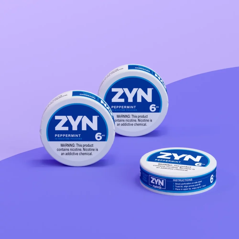 ZYN Peppermint 6mg-5 Packs - Image 2