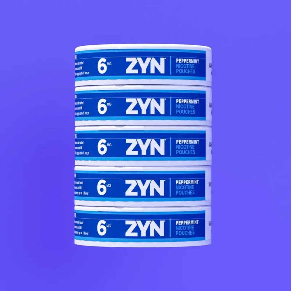 ZYN Peppermint 6mg-5 Packs - Image 3