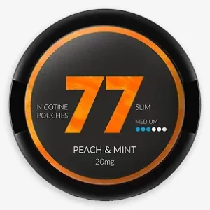 77 Peach & Mint Strong 20mg-5 Packs