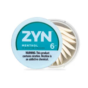 ZYN Menthol 6 mg-5 Packs