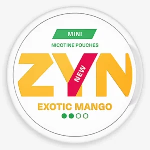 Zyn Nicotine Pouches Exotic Mango Mini 5.5MG- 5 Pack