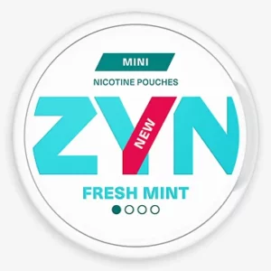 Zyn Nicotine Pouches Fresh Mint Mini 3.5MG - 5 Pack